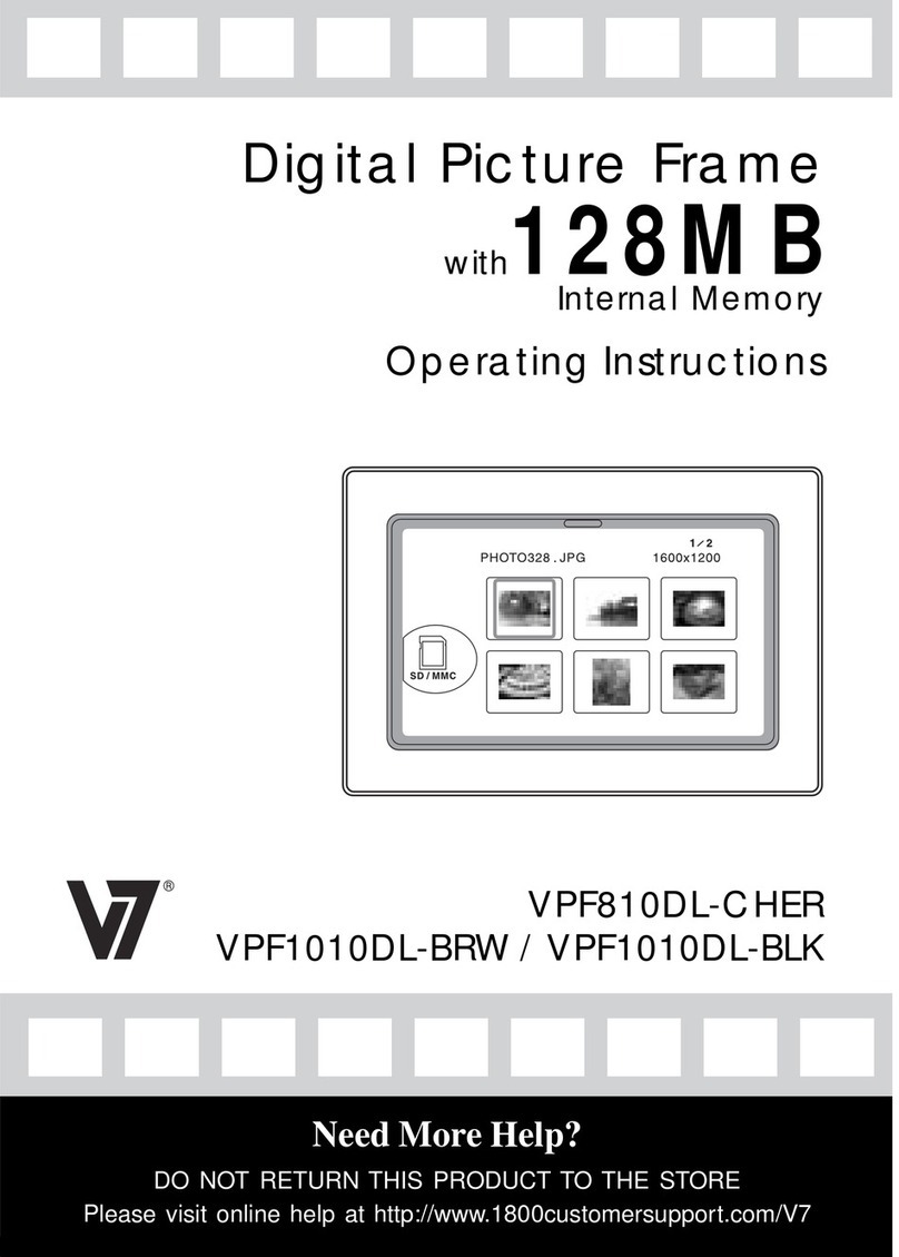 V7 VPF1010DL-BLK operating instructions