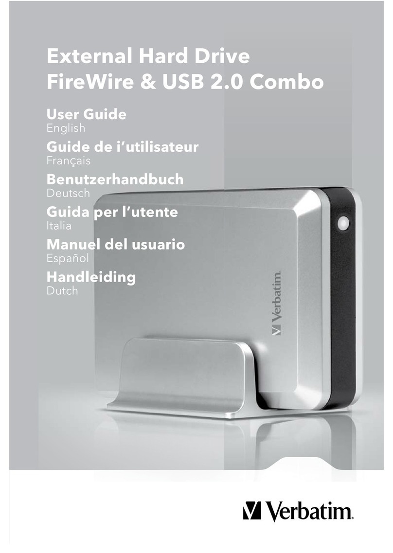 Verbatim External Hard Drive user guide