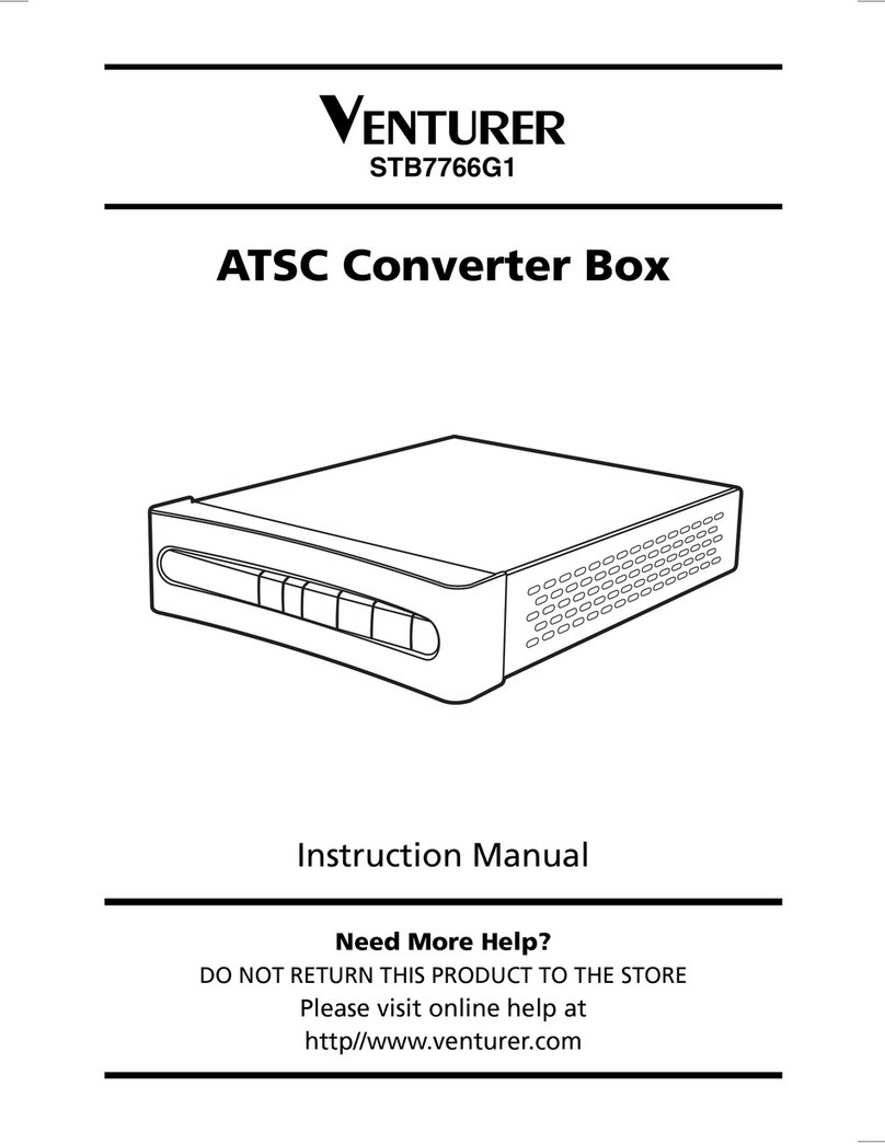 Venturer STB7766G1 instruction manual
