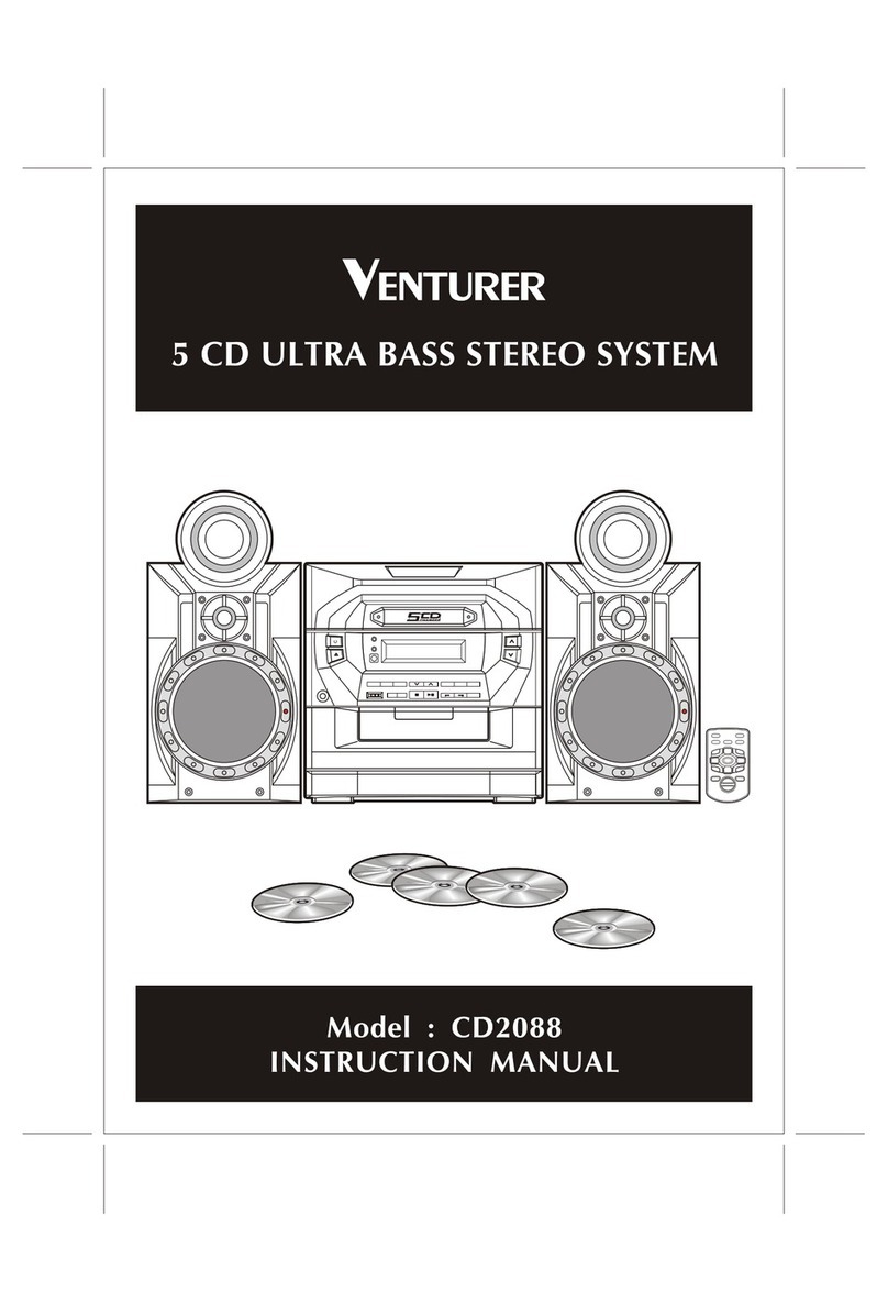 Venturer CD2088 instruction manual