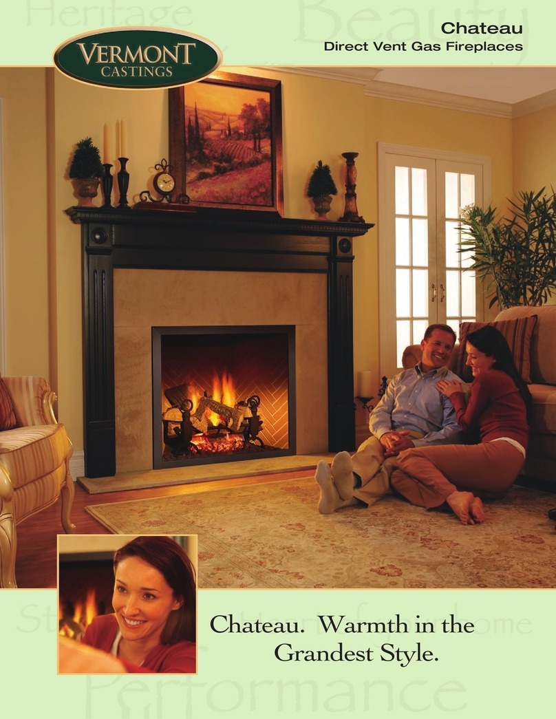 Vermont Castings Chateau DVT44IN specification Vermont Castings Chateau DVT44IN specification
