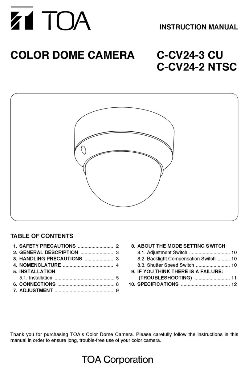 Toa C-CV24-3 CU User manual