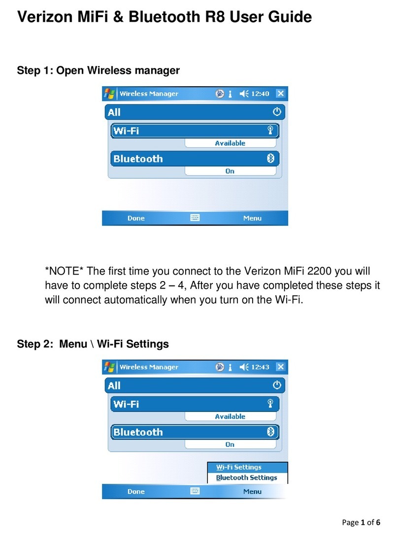 Verizon R8 User manual