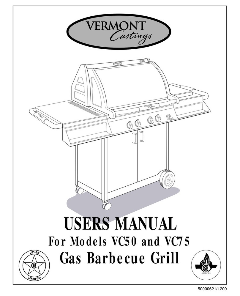 Vermont Castings VC50 User manual