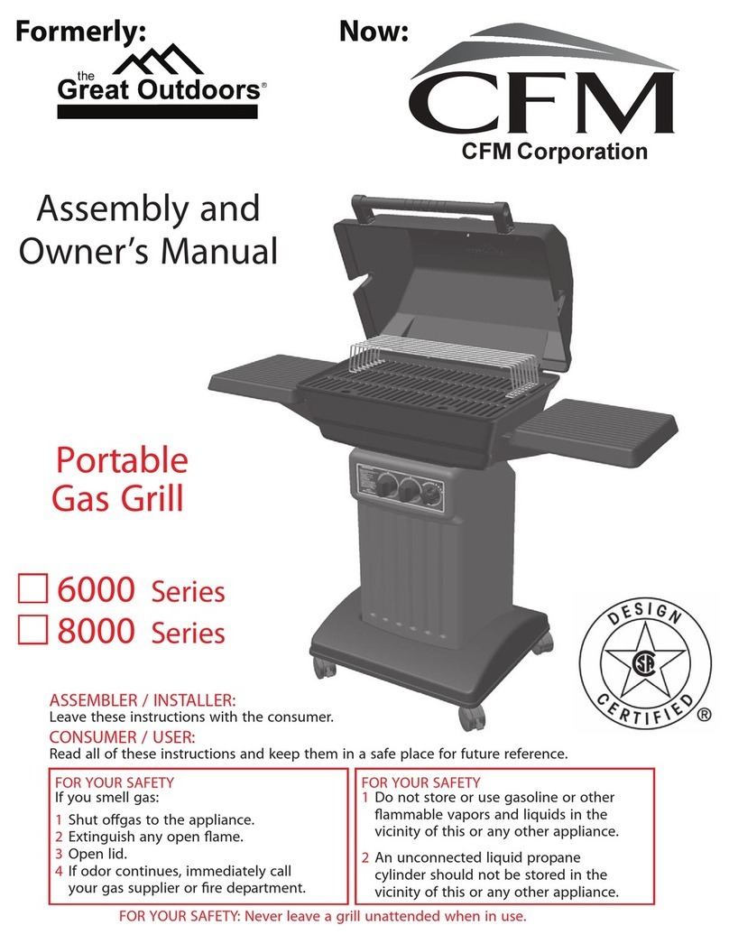 CFM 6000 Series Assembly and owner's manual