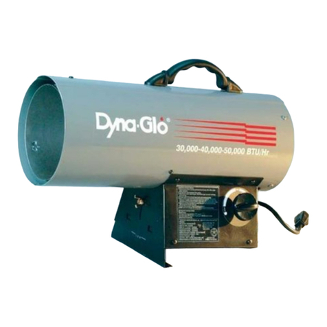 Dyna-Glo ANSI Z83.7-2000 User manual