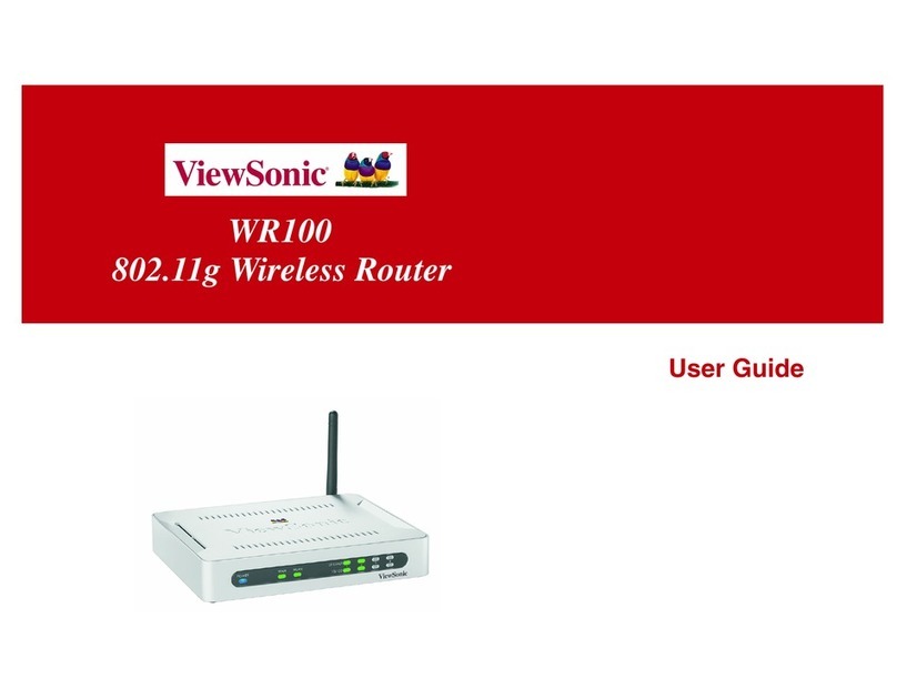 ViewSonic WR100 - Wireless Network Router user guide