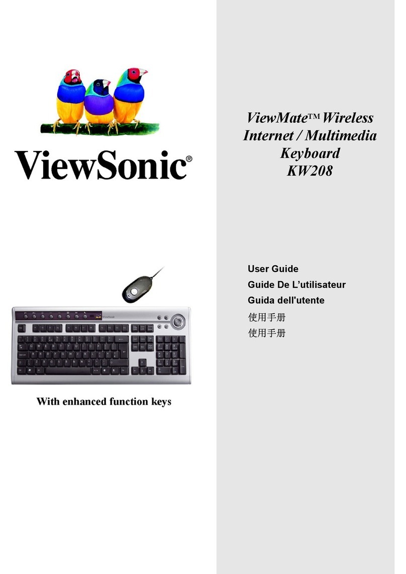 ViewSonic KW208 user guide