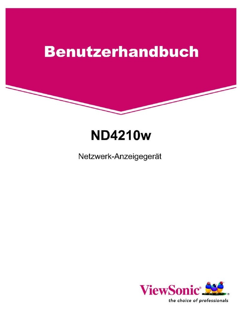 ViewSonic ND4210w Instructions for use