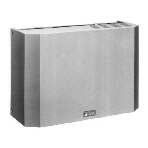 Toa EXES-2000 System manual