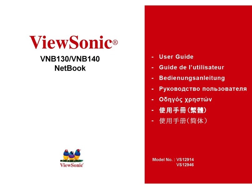 ViewSonic NETBOOK VS12914 user manual