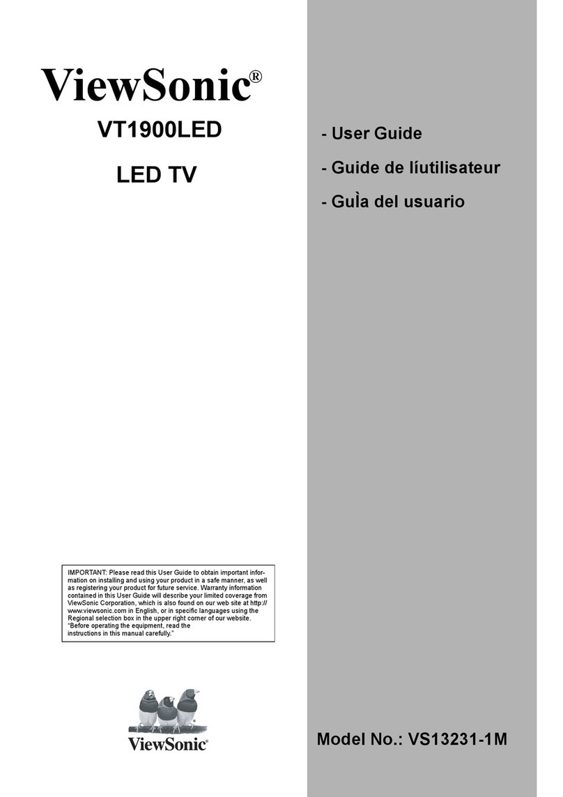 ViewSonic VS13231-1M User manual