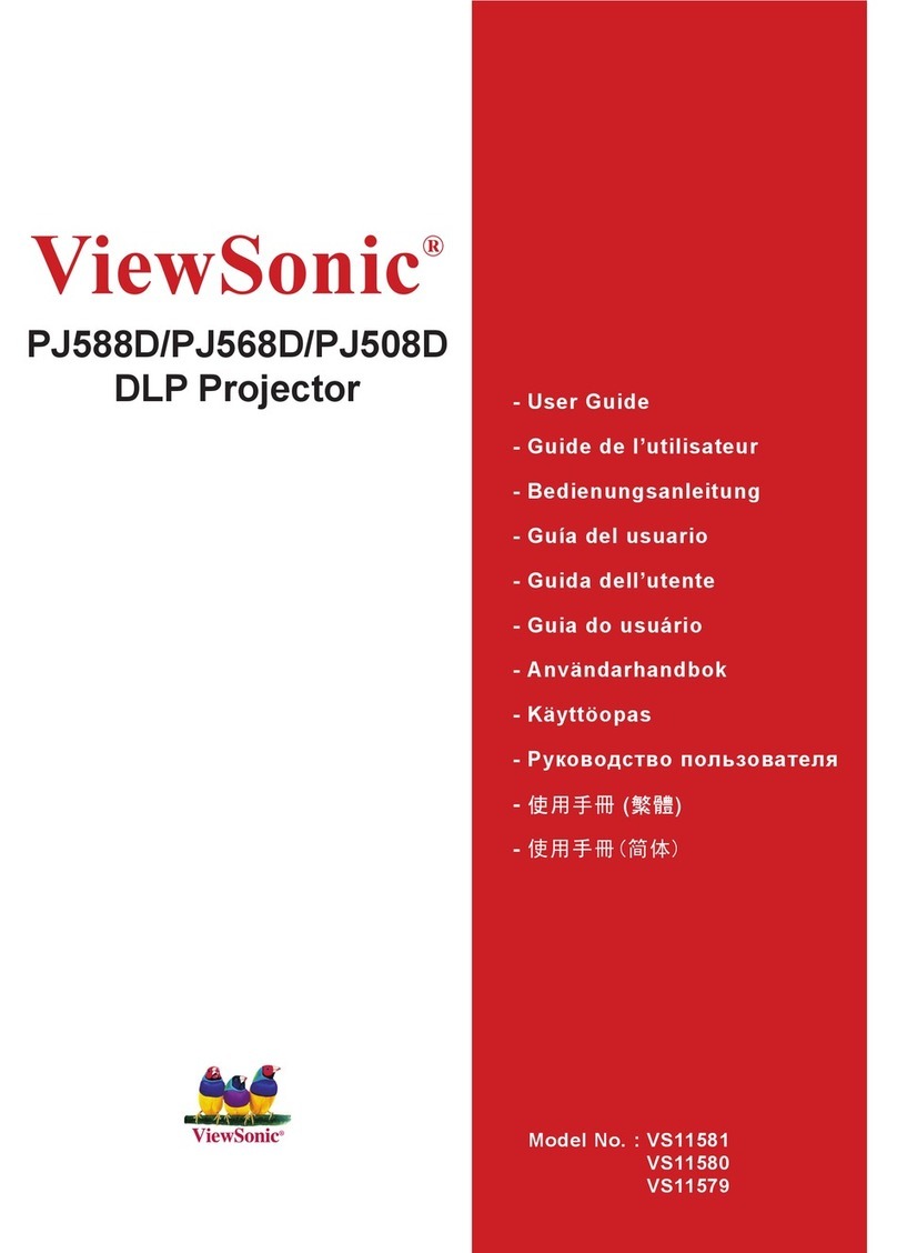 ViewSonic VS11580 Quick start guide