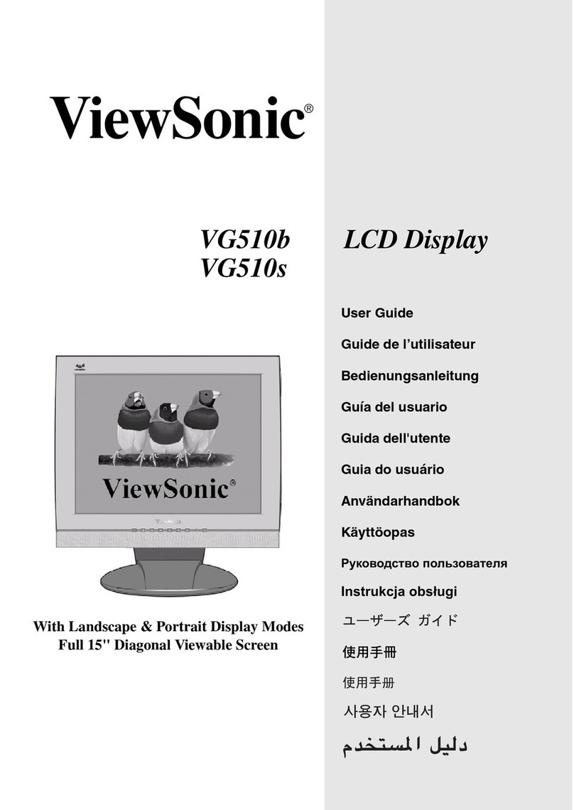 ViewSonic G510b User manual