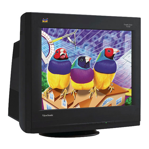 ViewSonic G225F User manual