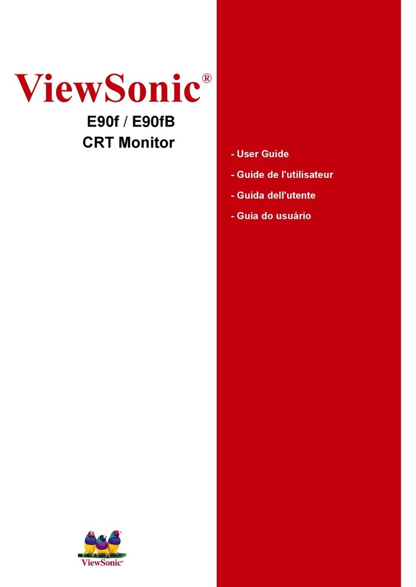 ViewSonic E90f / E90fB User manual