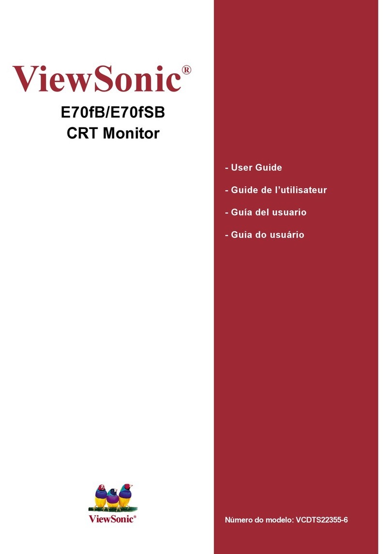 ViewSonic E70fSB Quick start guide