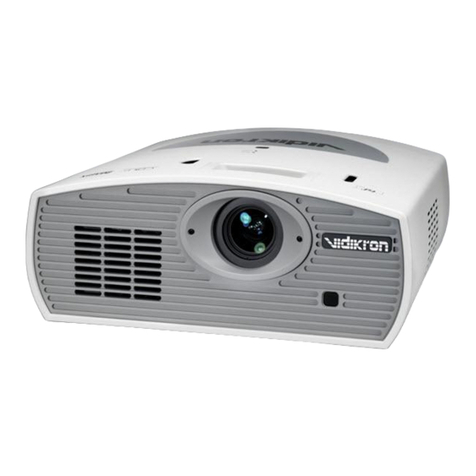 Vidikron Vision 65 Installation & operation manual