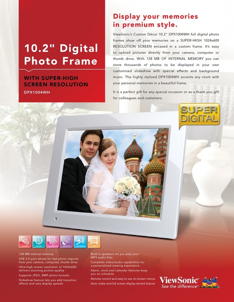 ViewSonic DPX1004WH Specifications