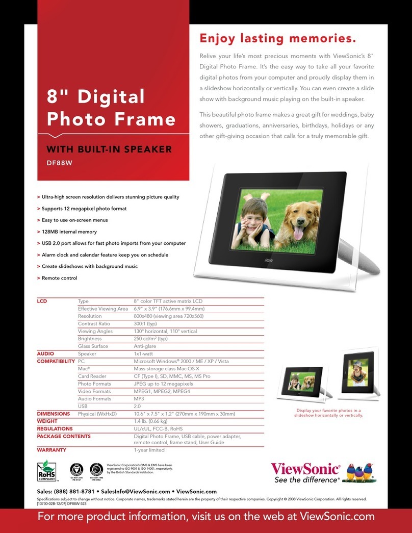 ViewSonic DF88W-523 User manual