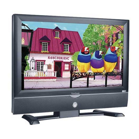 ViewSonic N3250W - NextVision - 32" LCD TV user guide