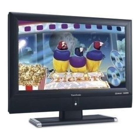 ViewSonic N2652W - 26" LCD TV User manual