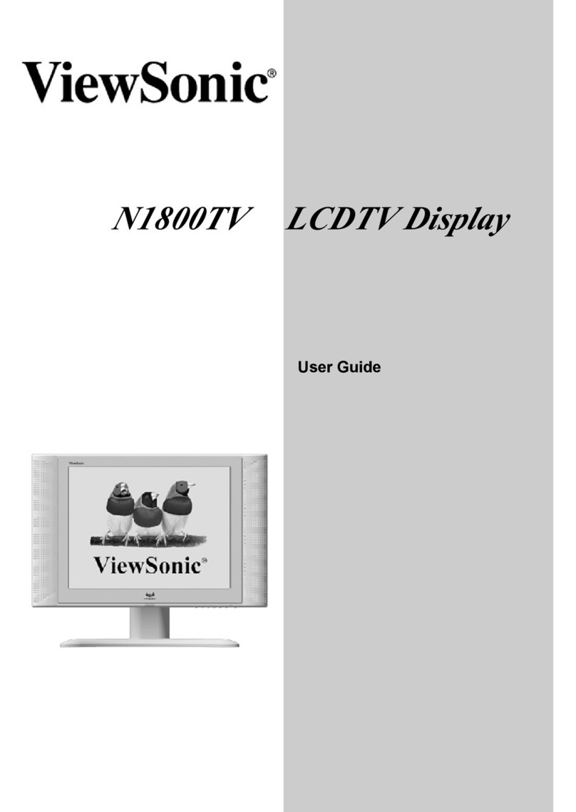 ViewSonic LCDTV User manual
