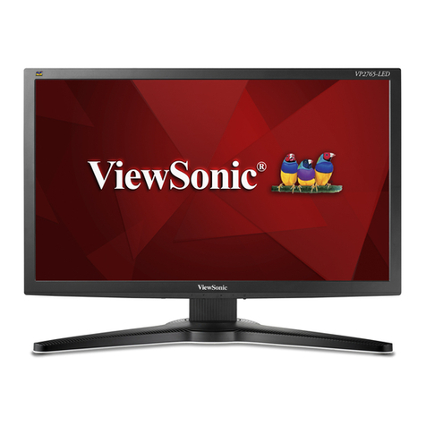 ViewSonic VP2765-LED User manual