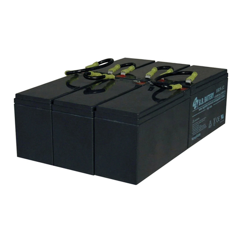 Tripp Lite RBC96-3U Specification sheet