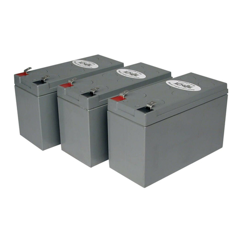 Tripp Lite RBC53 RBC53 User manual