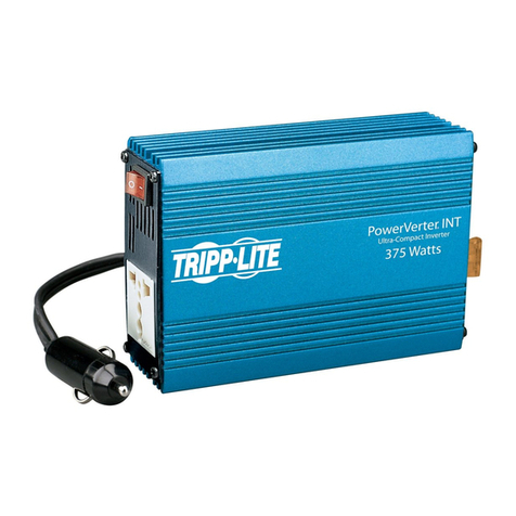 Tripp Lite PowerVerter PVINT375 User manual