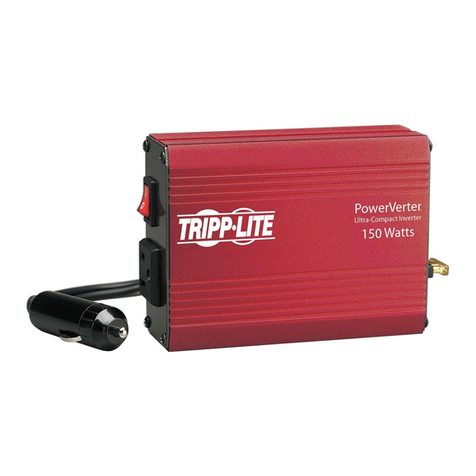 Tripp Lite PowerVerter PV150 User manual