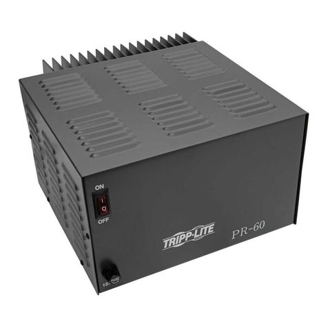Tripp Lite PR 60 User manual