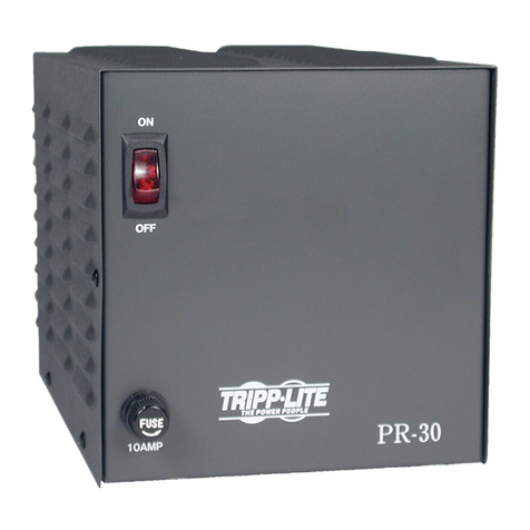 Tripp Lite PR 30 Specifications