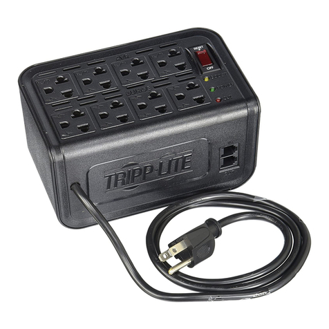 Tripp Lite VR1208R User manual