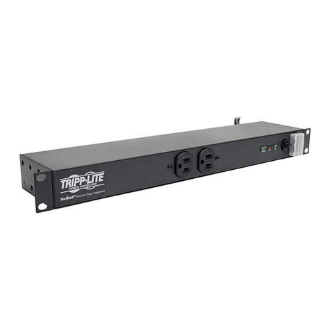 Tripp Lite ISOBAR12ULTRA AGIB120V12SSRM User manual Tripp Lite ISOBAR12ULTRA AGIB120V12SSRM User manual