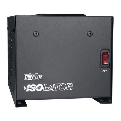 Tripp Lite IS500 User manual