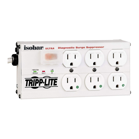 Tripp Lite ISOBAR6ULTRAHG owner's manual