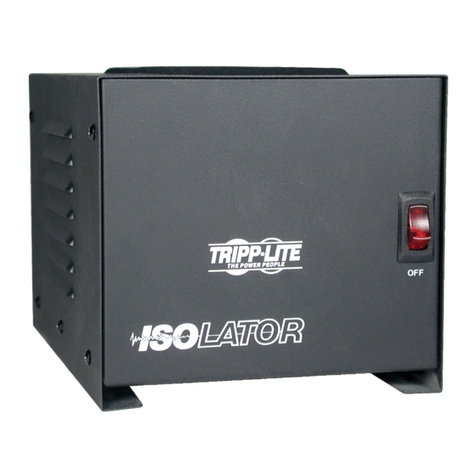 Tripp Lite IS1000 User manual
