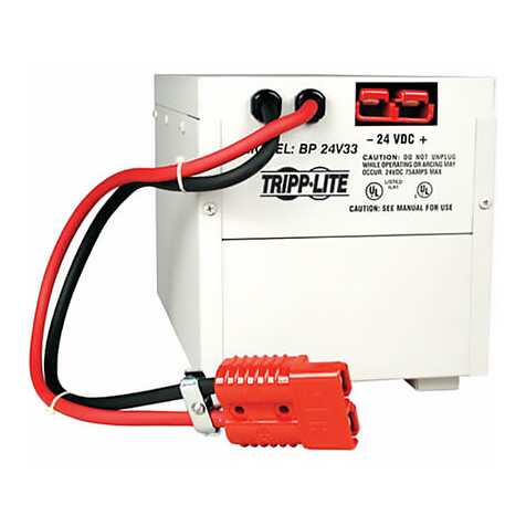 Tripp Lite BP24V33 owner's manual