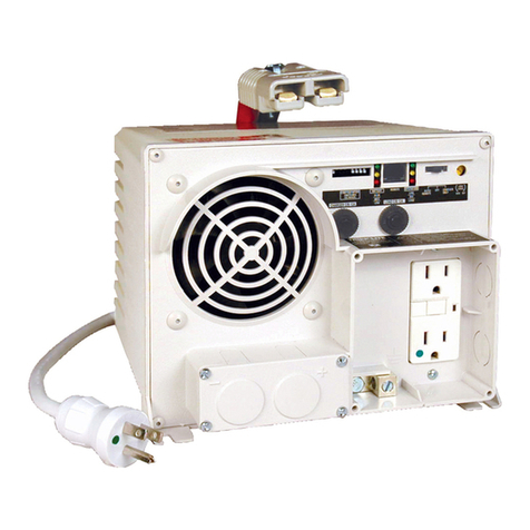Tripp Lite DC-to-AC Inverter/Chargers EMS Series User manual