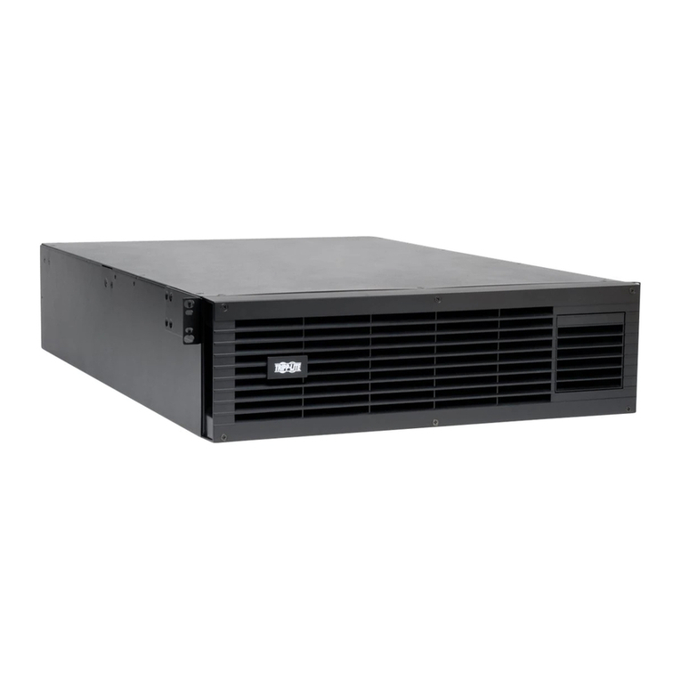 Tripp Lite BP36V42-3U User manual Tripp Lite BP36V42-3U User manual