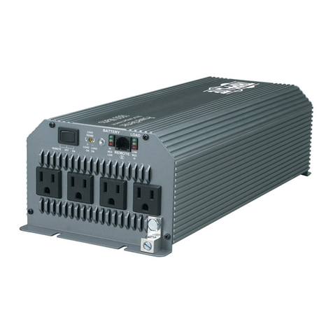 Tripp Lite PowerVerter PV 1000HF User manual
