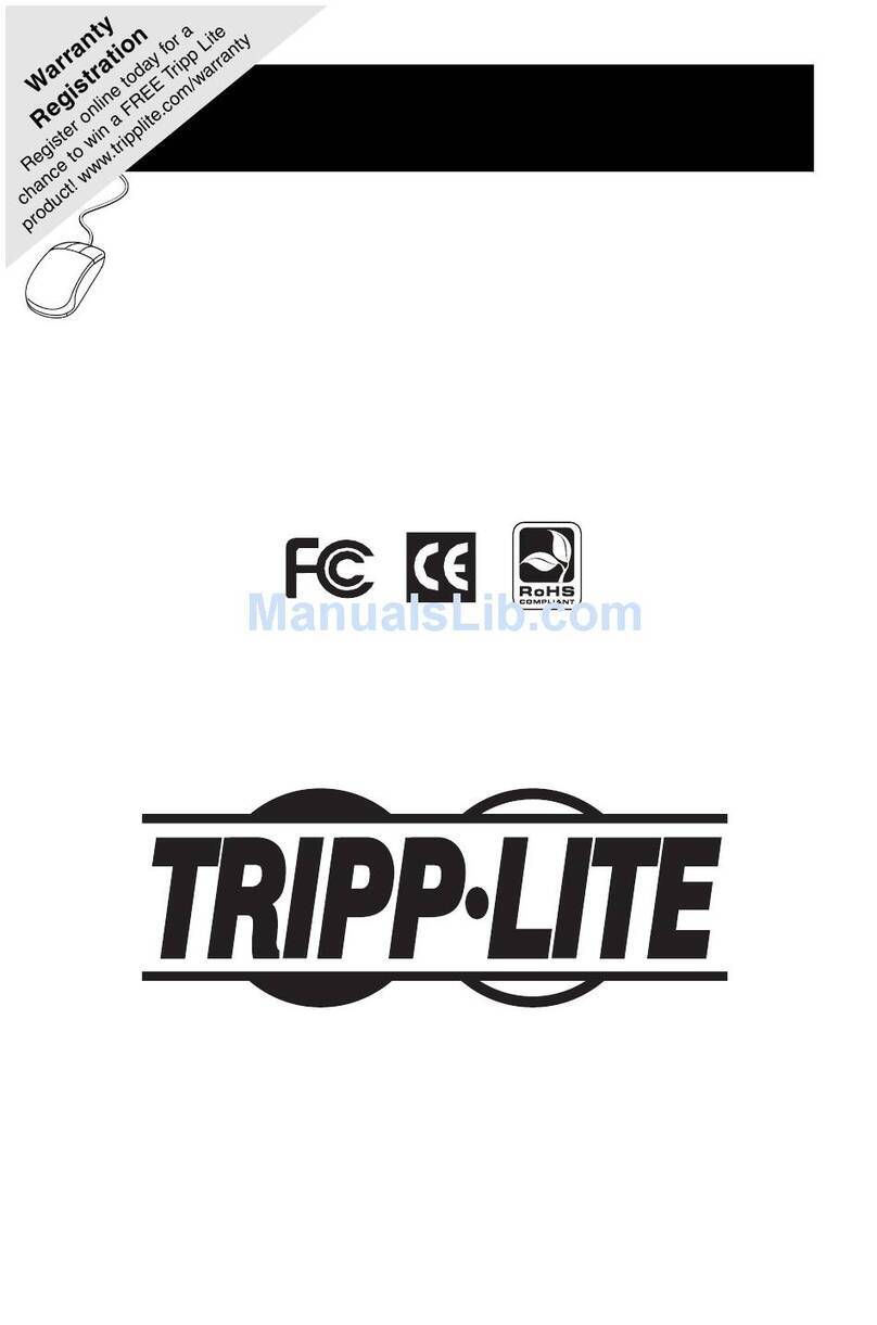 Tripp Lite HDMI Extender B122-000 owner's manual