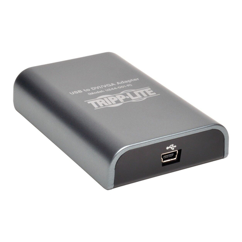 Tripp Lite U244-001-R quick start guide