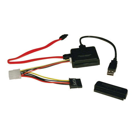 Tripp Lite USB 2.0 to SATA/IDE Combo Adapter U238-000... User manual