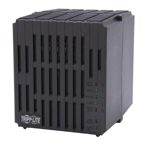 Tripp Lite LS 600 User manual