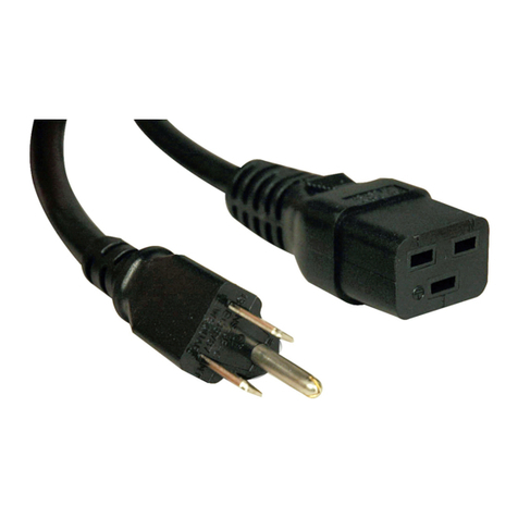 Tripp Lite P034-010 User manual Tripp Lite P034-010 User manual