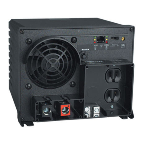 Tripp Lite PowerVerter Plus Inverter PV750FC Specification sheet Tripp Lite PowerVerter Plus Inverter PV750FC Specification sheet