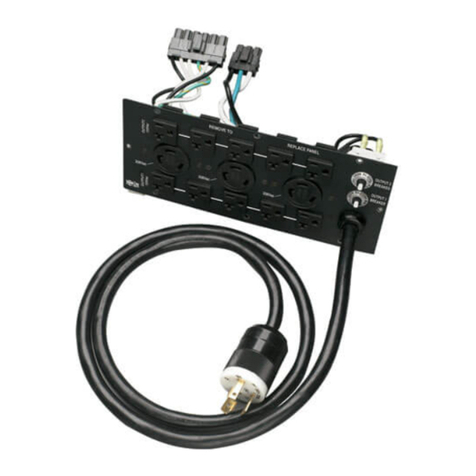 Tripp Lite Power Distribution Modules SUPDM Series User manual
